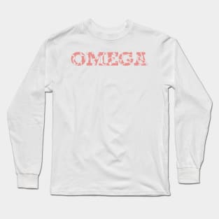 Omega Cow Pattern Long Sleeve T-Shirt